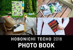 HOBONICHI TECHO 2018  PHOTO BOOK