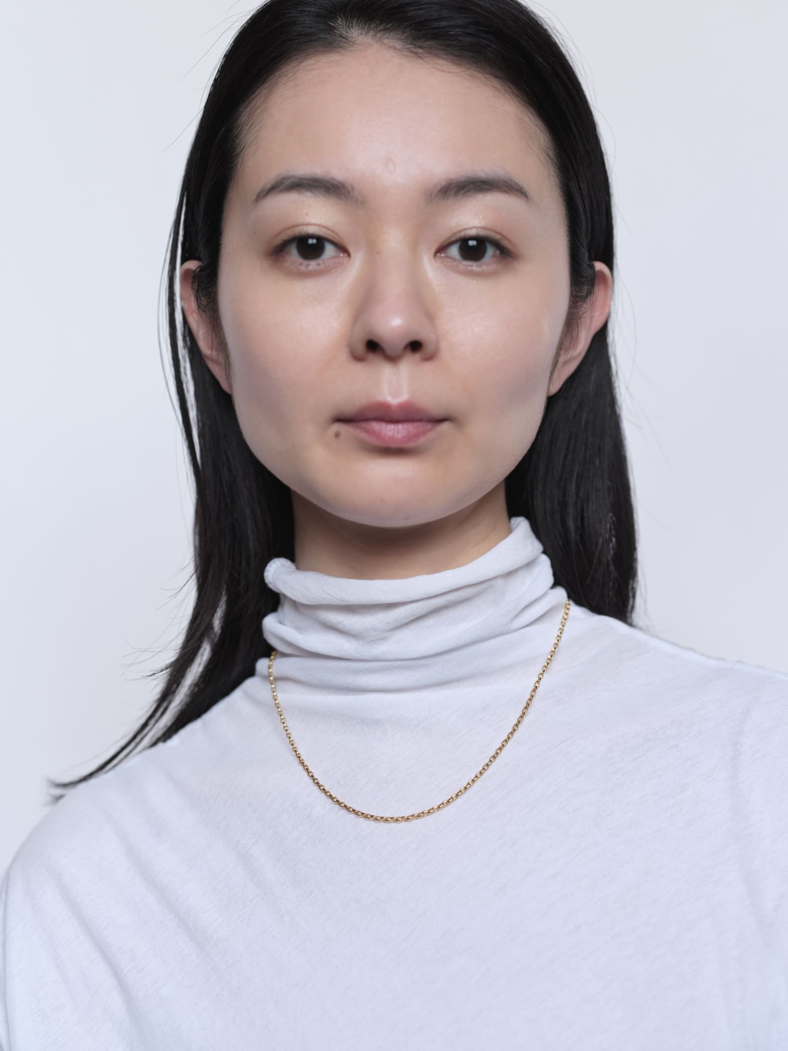 ひとさじのジュエリー une pincée Gold Collection - glacé - | オーバルチェーンネックレス の画像1