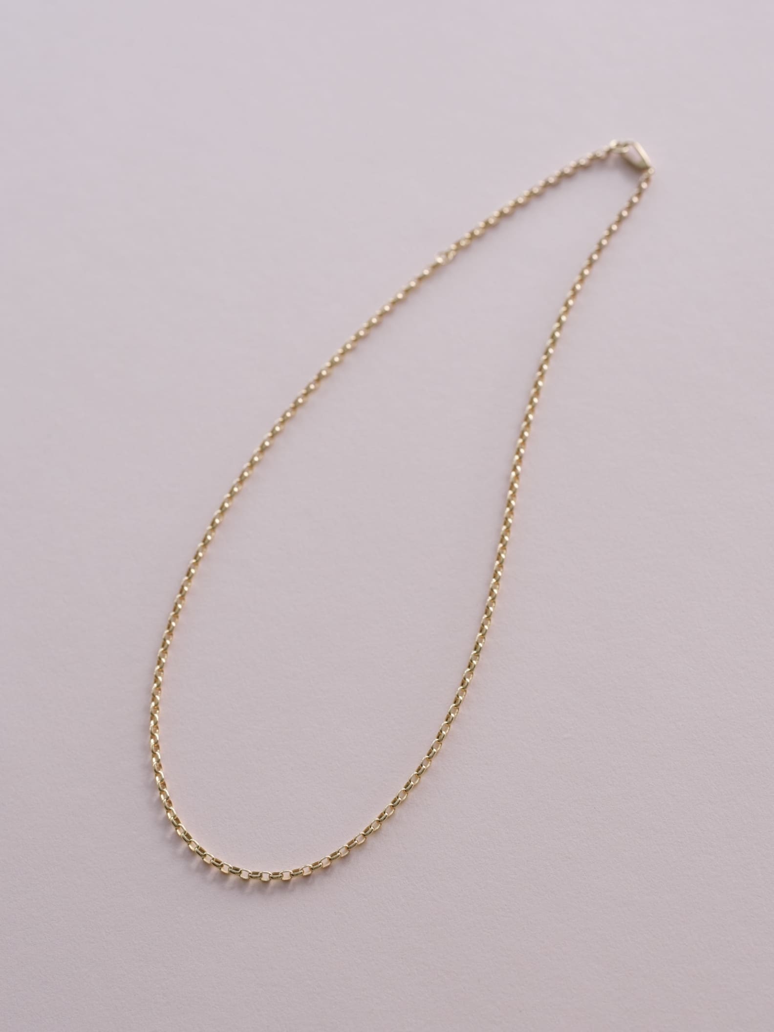 ひとさじのジュエリー une pincée Gold Collection - glacé - | オーバルチェーンネックレス の画像2