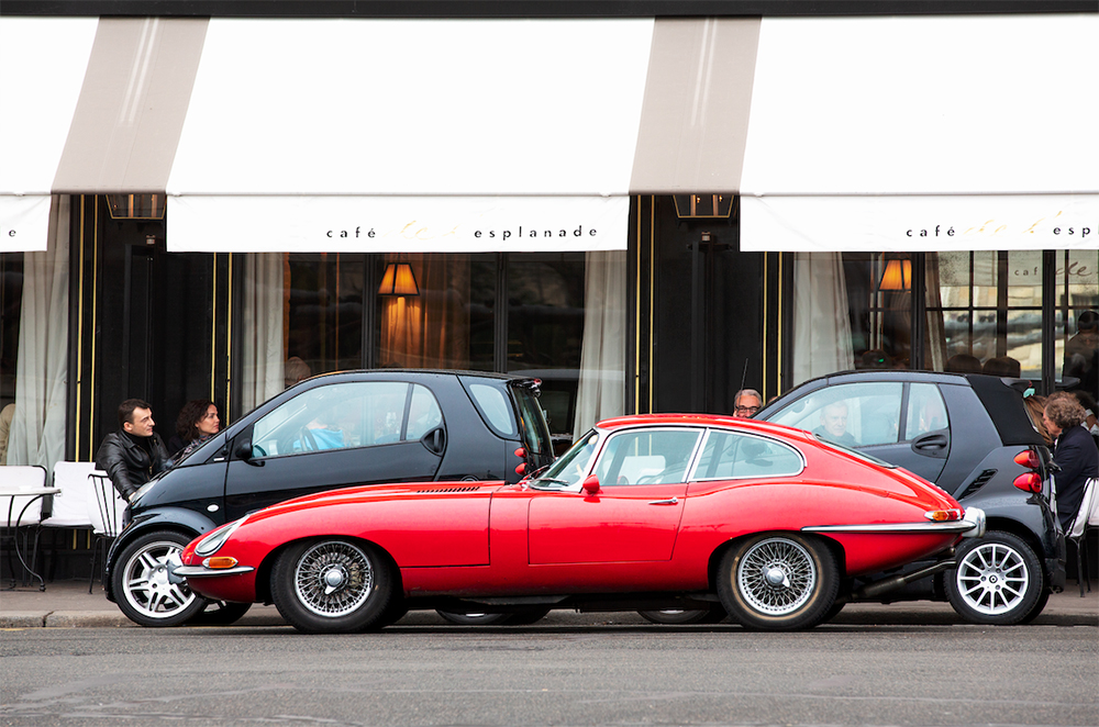 1966 Jaguar Type E / Paris France 2013 ©Osamu Yajima