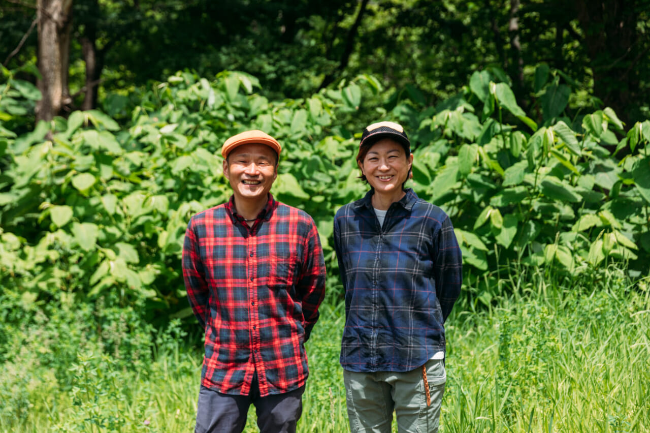 ▲順平さんと良子さん、おふたりで。
撮影｜前田景