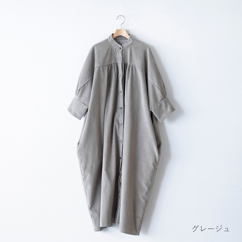 Honnete 3/4 SLV Gather Dress - NICE TO MEET YOU SALE！- ほぼ日刊