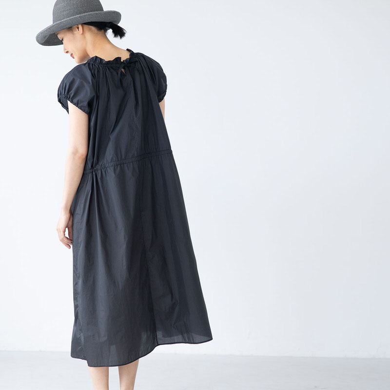 Honnete Draw String Dress - NICE TO MEET YOU SALE！- ほぼ日刊