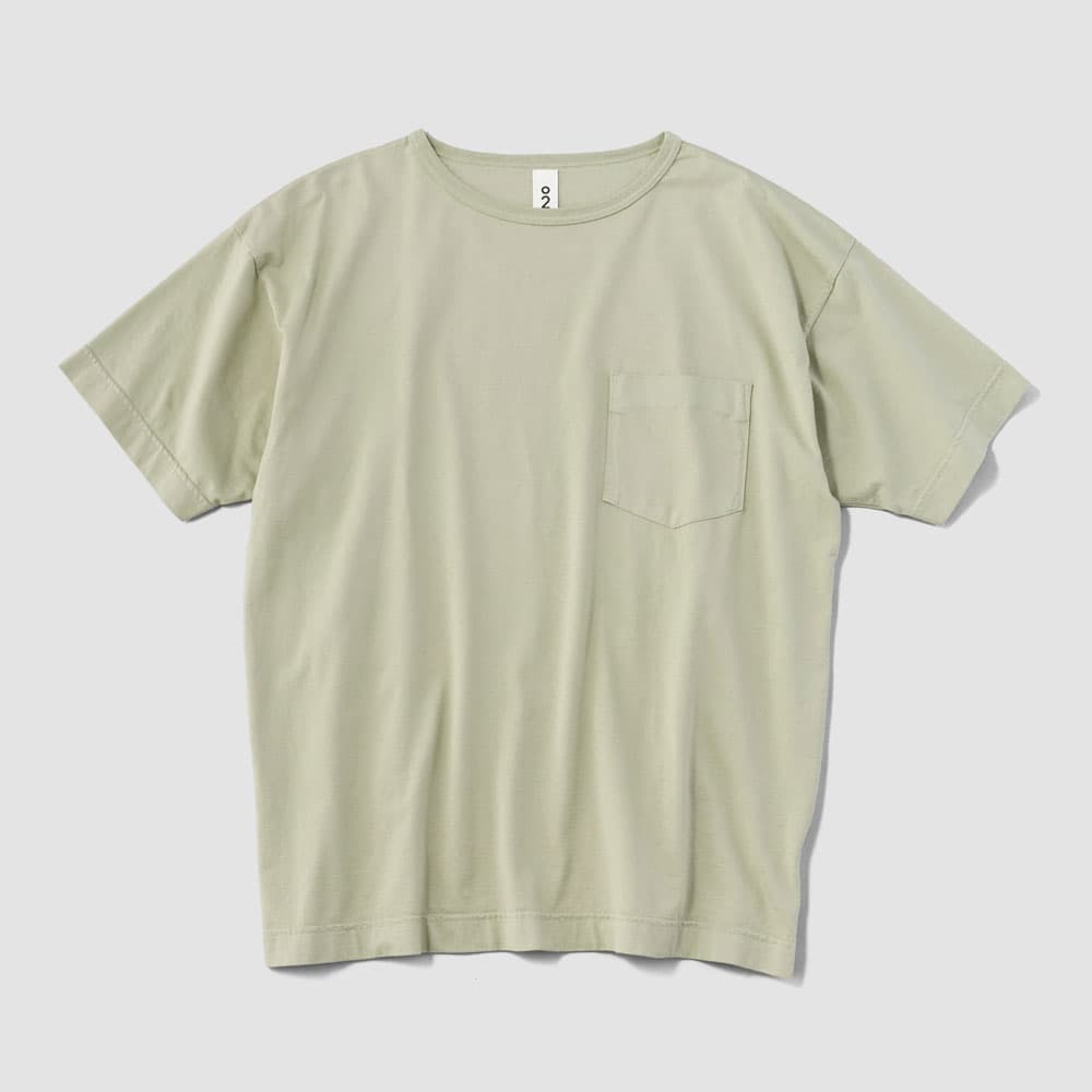 O2〉 ピュアブリーズ ユニセックス ワイドポケットTシャツ - 〈O2 