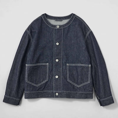 〈O2〉DENIM レディス デイリージャケット インディゴ