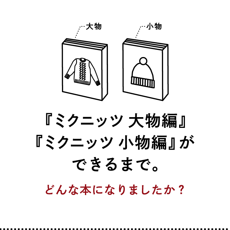 『ミクニッツ 大物編』『ミクニッツ 小物編』ができるまで。