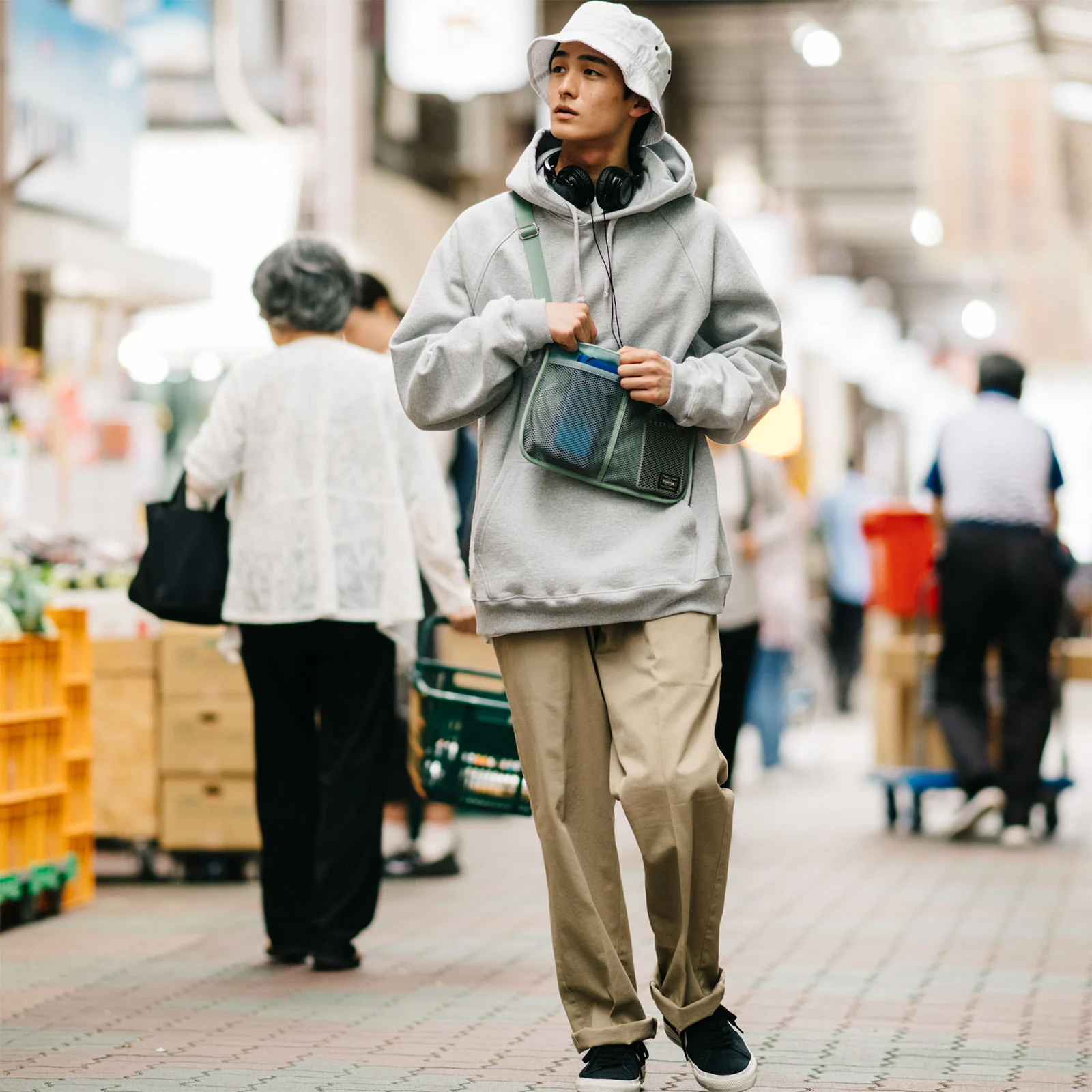 B印 YOSHIDA×PORTER×HOBONICHI Go Out サコッシュ - Hello! Good Buy 