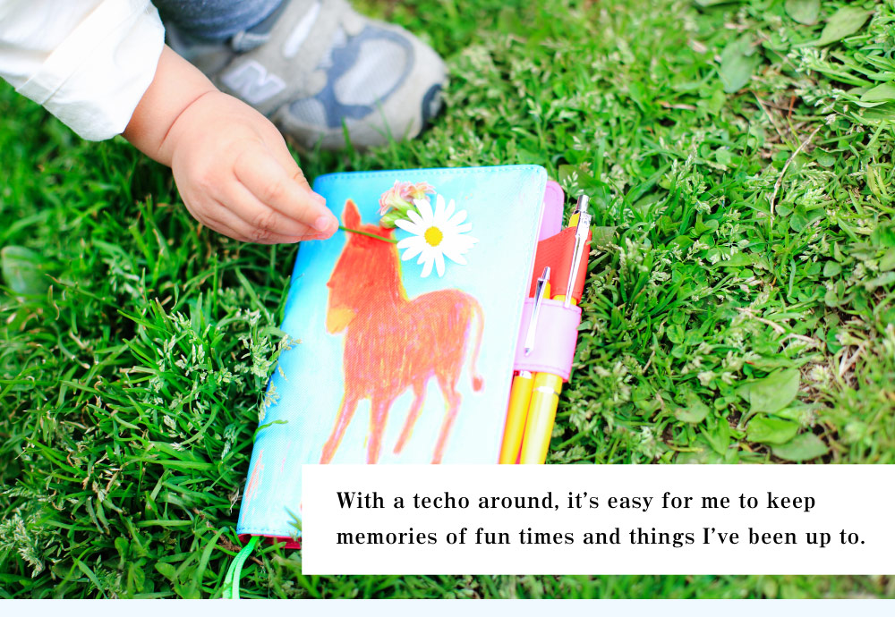 With a techo around, it’s easy for me to keepmemories of fun times and things I’ve been up to.