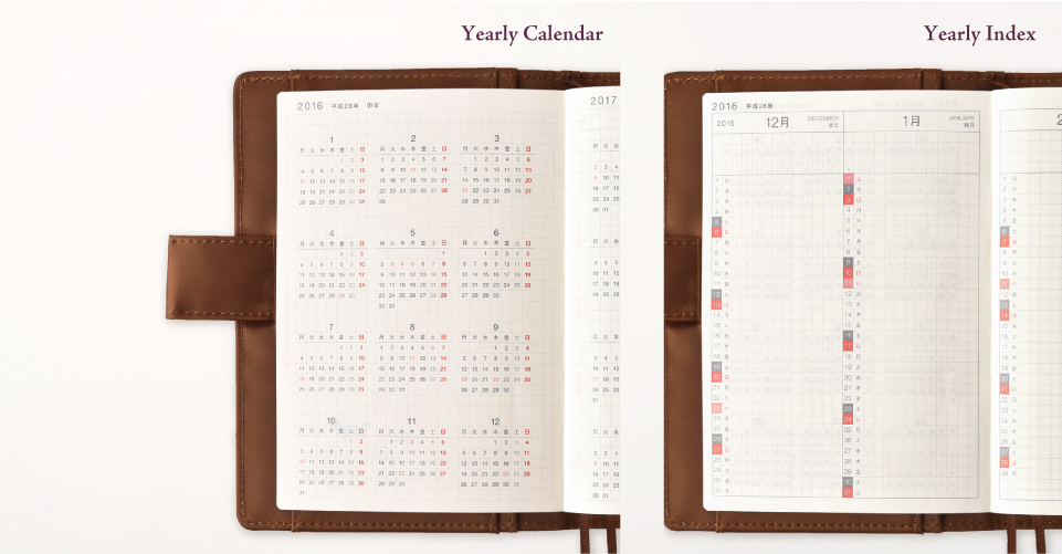 Hobonichi Techo Original Features HOBONICHI TECHO 2016