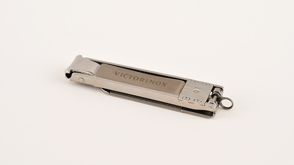 Swiss Army Victorinox Nail clippers with nail file, stainless, in