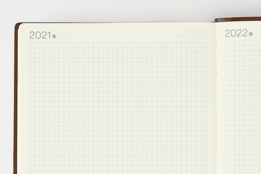 Large Hobonichi 5Year Techo A5 Size (20212025) Techo Lineup