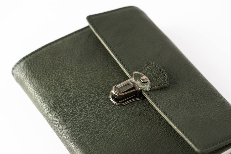 Arts&Science / Rumble goat leather (olive green) - Techo Lineup