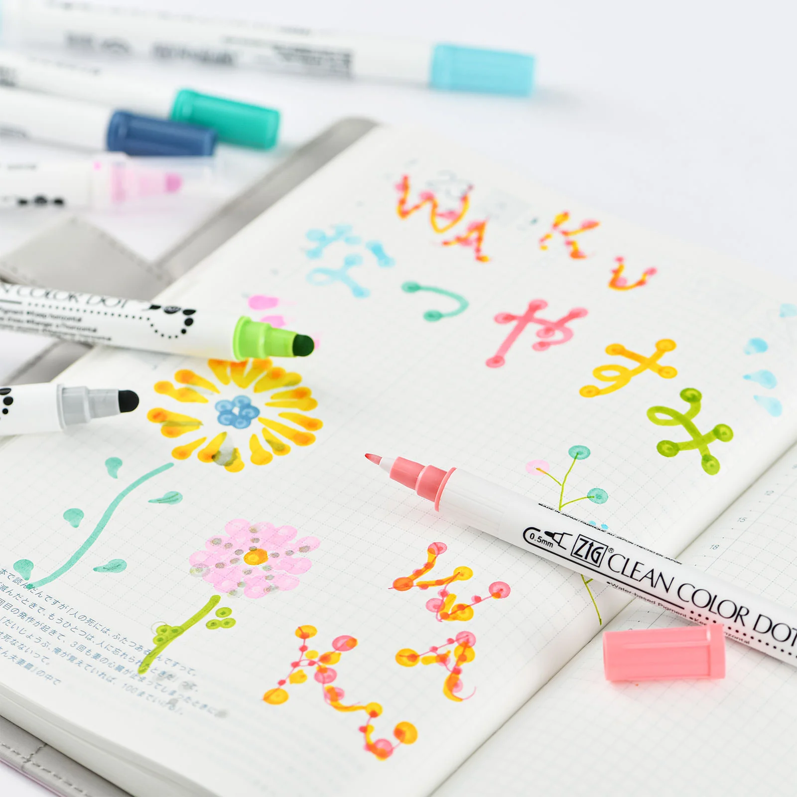 THE COOLEST PLANNER PEN  How to Make Checklists with Zig Clean Color Dot  Pens + Planner Paper Tests 