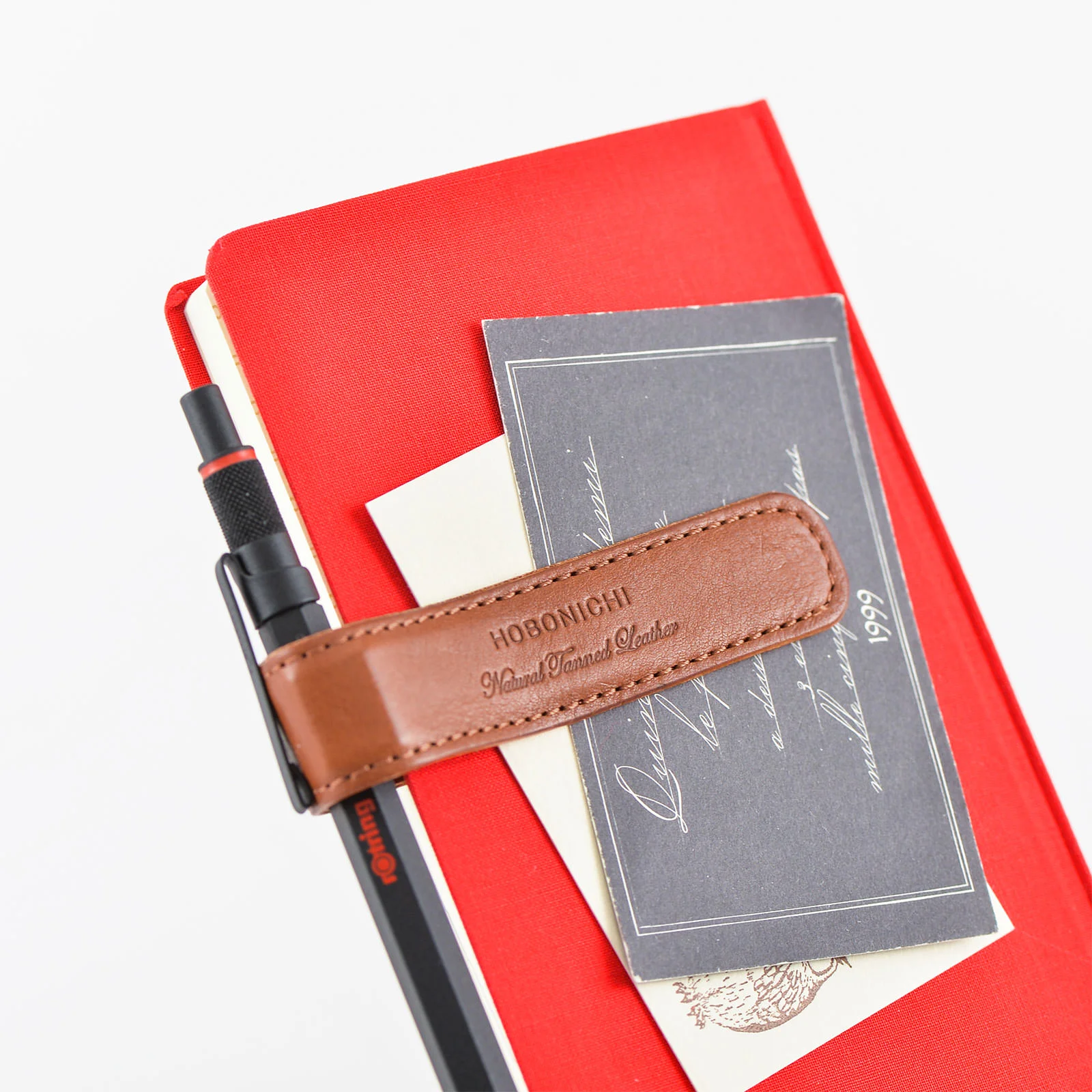 Hobonichi: Leather Clip for Weeks - Accessories Lineup - Hobonichi Techo  2023