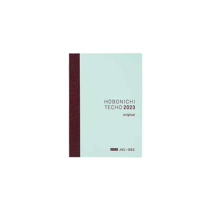 手帳本体オリジナル avec後期［7月/月曜はじまり］ - 手帳ラインナップ - ほぼ日手帳 2023