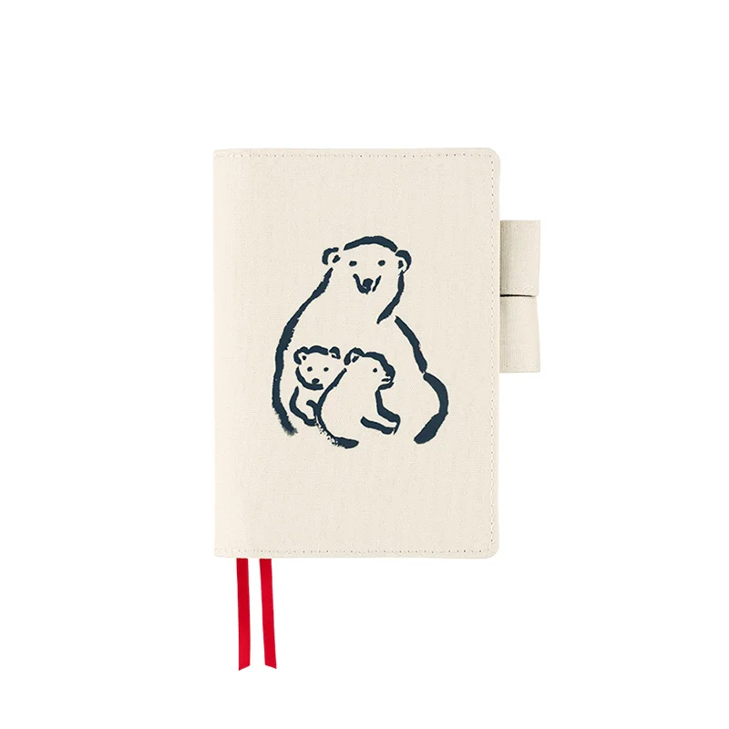 Hobonichi: Drawer Pouch Pocket (Izumi Shiokawa: Polar Bear