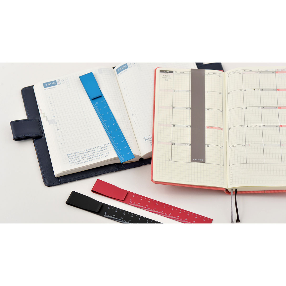 Hightide: Ruler Clip - Accessories Lineup - Hobonichi Techo 2023