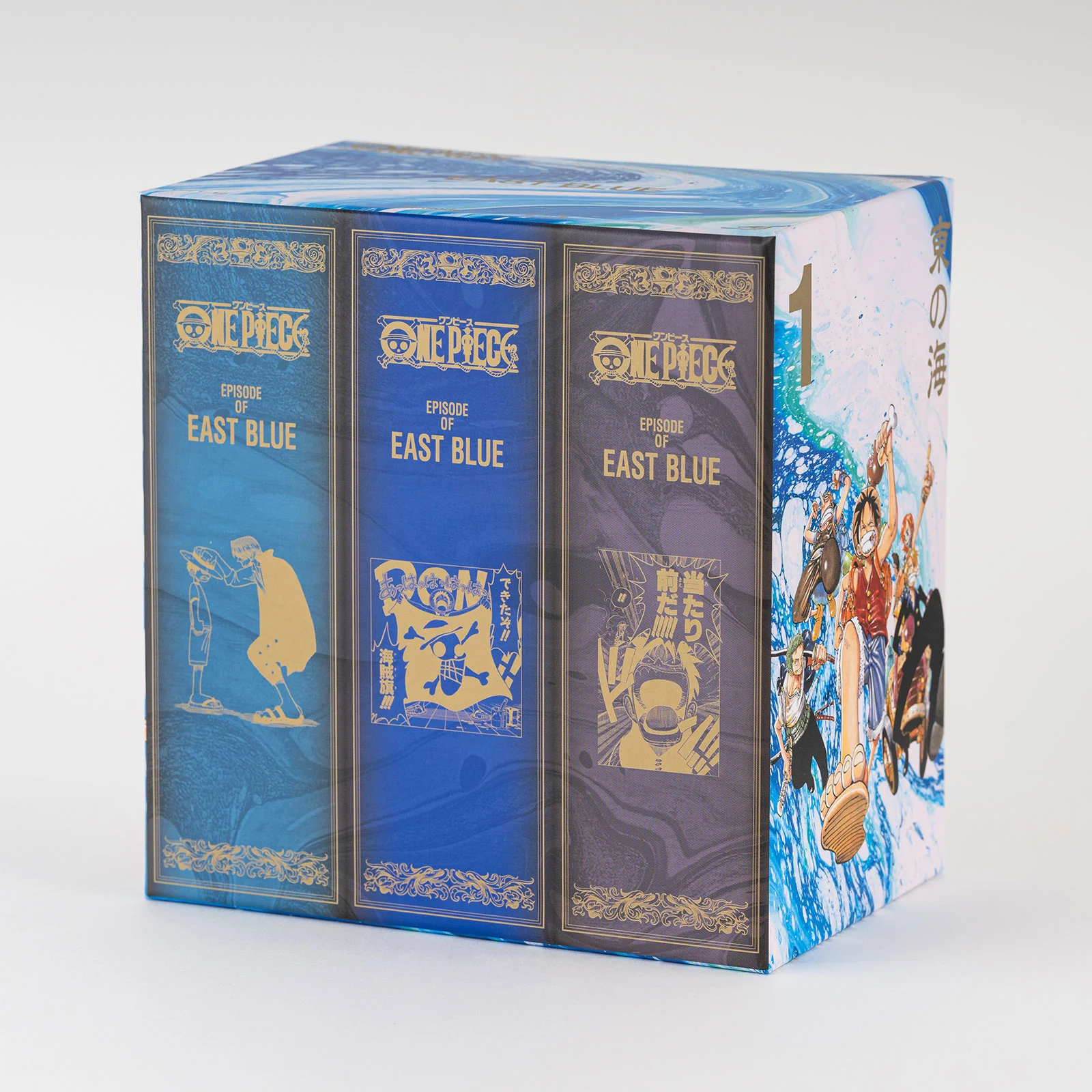 One Piece Manga Box Set EP 1,2,3 [ in Japanese ] Set of 3
