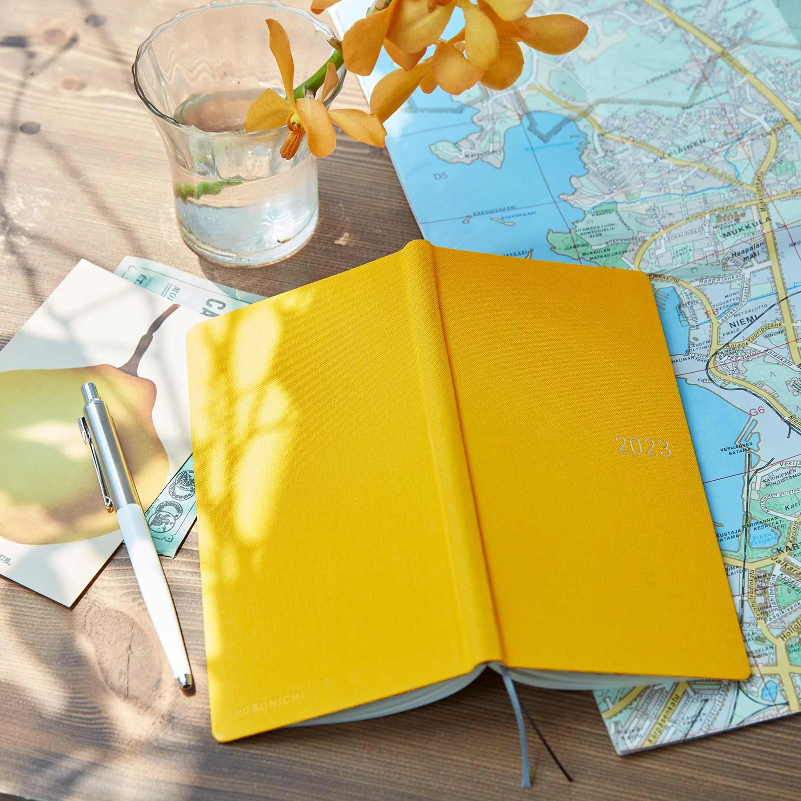  Hobonichi Techo Accessories Bookband for Weeks - Yellow :  Office Products