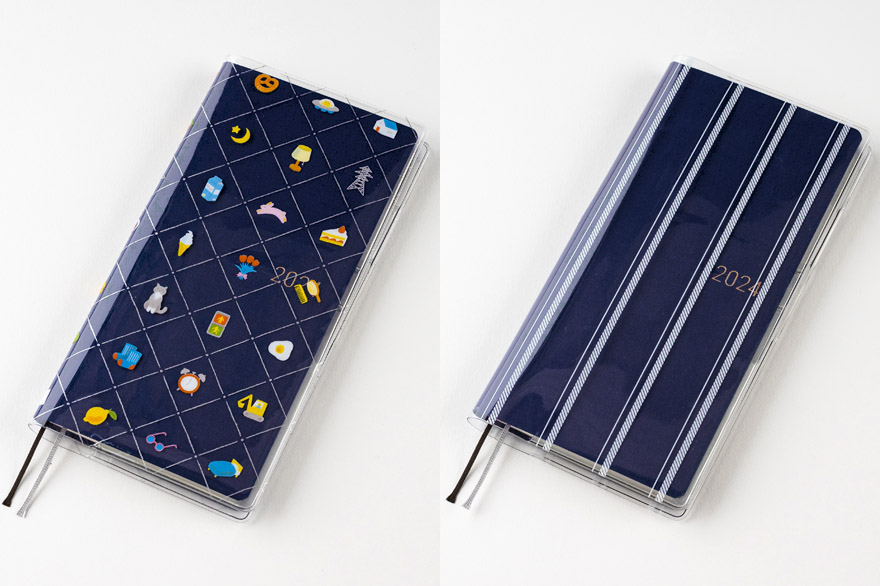 Hobonichi: Clear Cover Stripes for Weeks - Accessories Lineup -  Accessories - Hobonichi Techo 2024