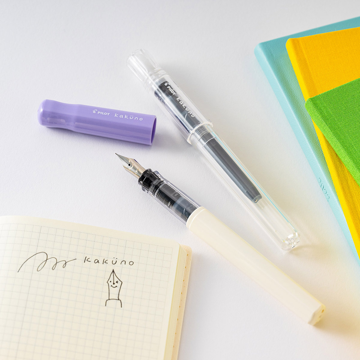 Pilot Kakuno Fountain Pen - Light Blue – Bumbo Stationeries