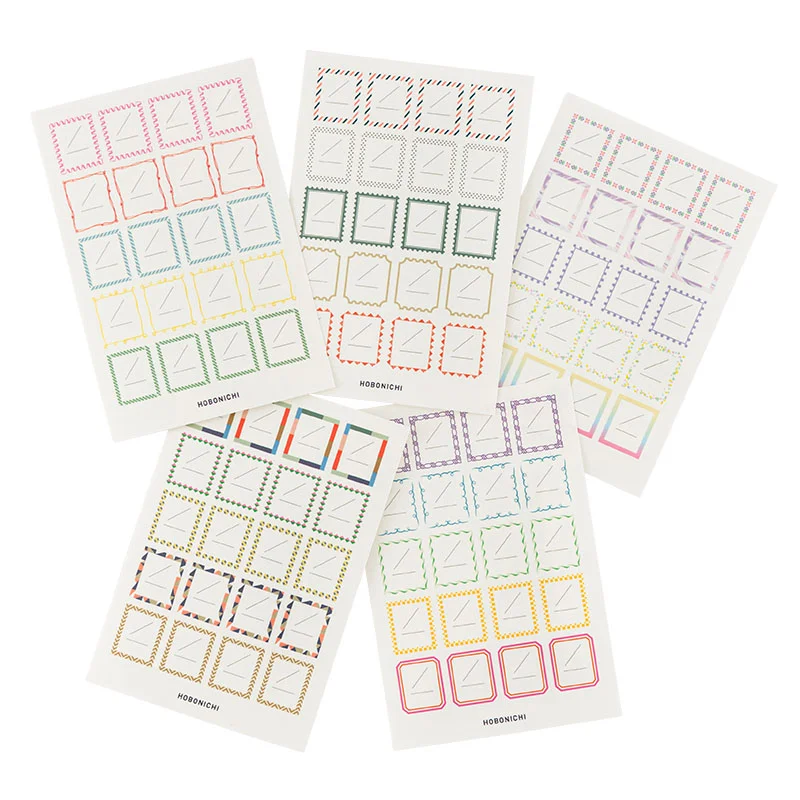 Hobonichi / Hobonichi Frame Stickers - Accessories Lineup - Hobonichi Techo  2022