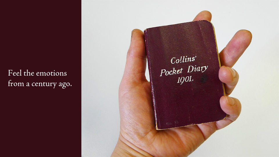 Feel the emotions from a century ago.