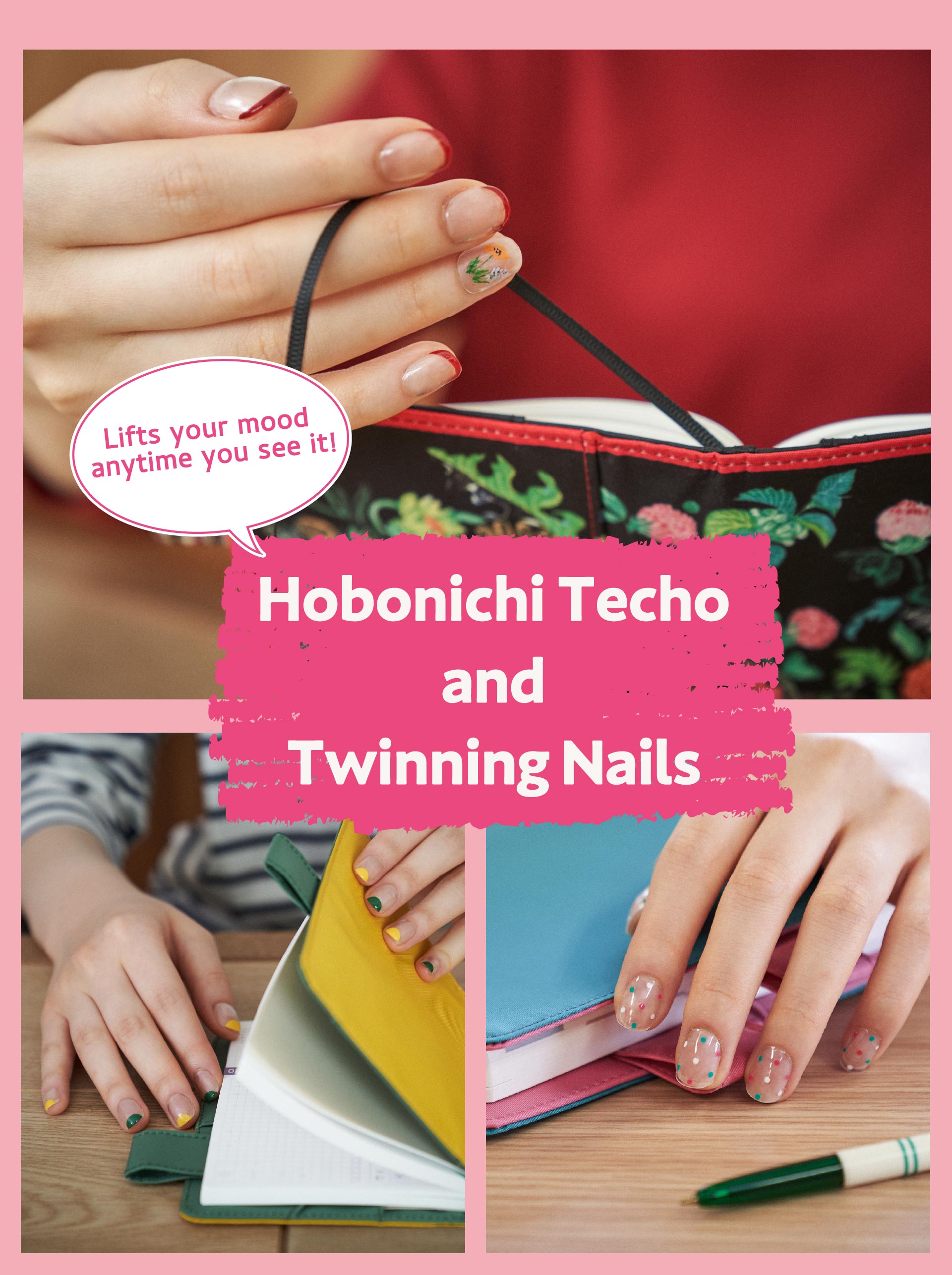 Hobonichi Techo and Twinning Nails