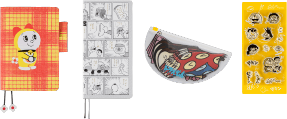 Hobonichi: Hobonichi Stencil (Doraemon) - Accessories Lineup