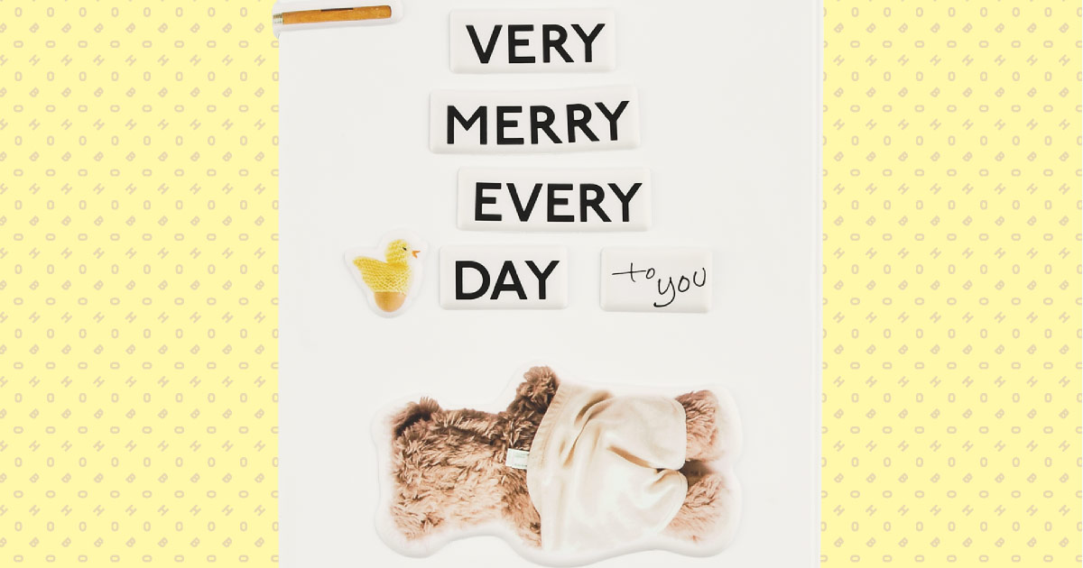 A VERY MERRY EVERY DAY to you（with Stickers） - 「ほぼ日手帳2018 