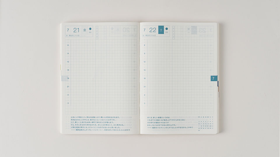 Hobonichi Techo Original Book (April Start) Techo Lineup Hobonichi