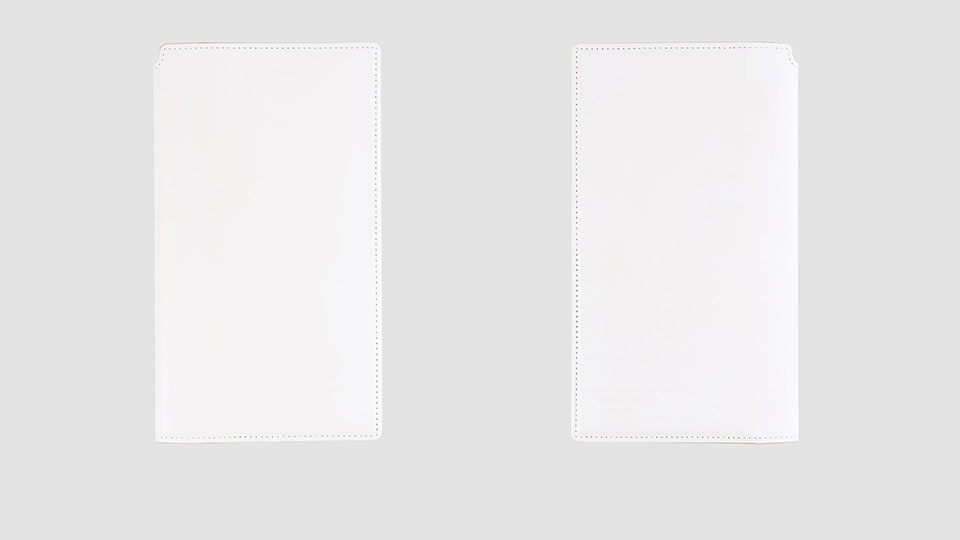 Passport Cover (White) - Techo Lineup - Hobonichi Techo 2017