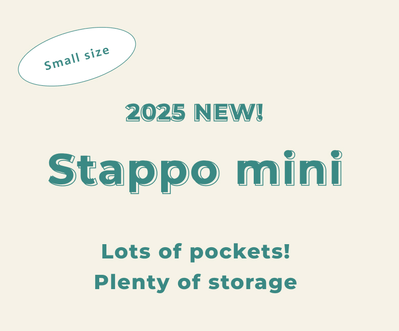 2025NEW! stappo mini Lots of pockets! Plenty of storage