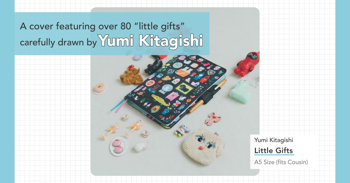 Hobonichi Techo 2024 Yumi Kitagishi Little Gift Omiyage A6/A5 Eng